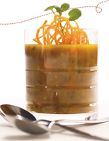 Suppito, Orangen-Linsen - Suppe